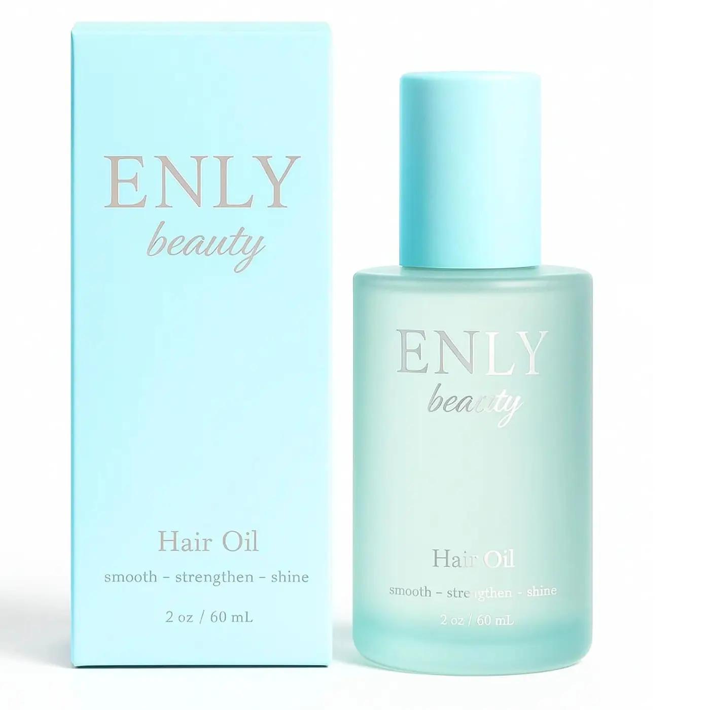enly beauty- Dimethicone Anti-Frizz Nourishing Hair Oil | Dimethicone + Macadamia Oil + More