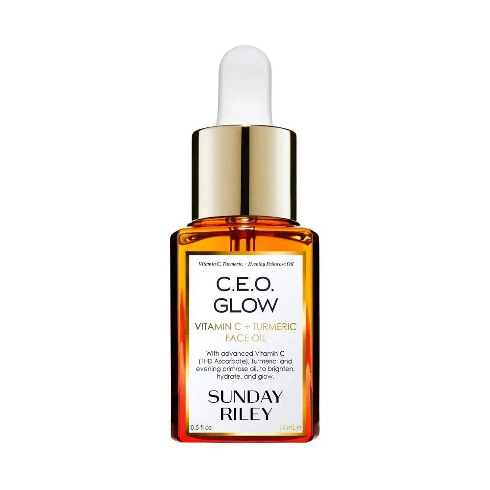 Sunday Riley C.E.O. Glow Vitamin C &amp; Turmeric Face Oil ClimatePartner certified