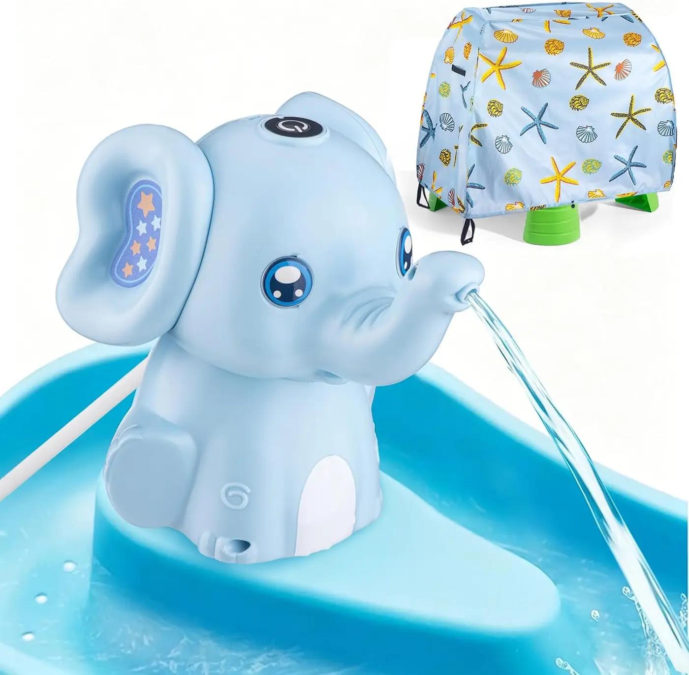 VROGTIK Water Table Pump and Water Table Cover Battery Powered No Drill Installation Water Pump for Water Table with Magnetic Mounting Non-Stop Fun Summer Outdoor Toy Water Table Accessories for Kids