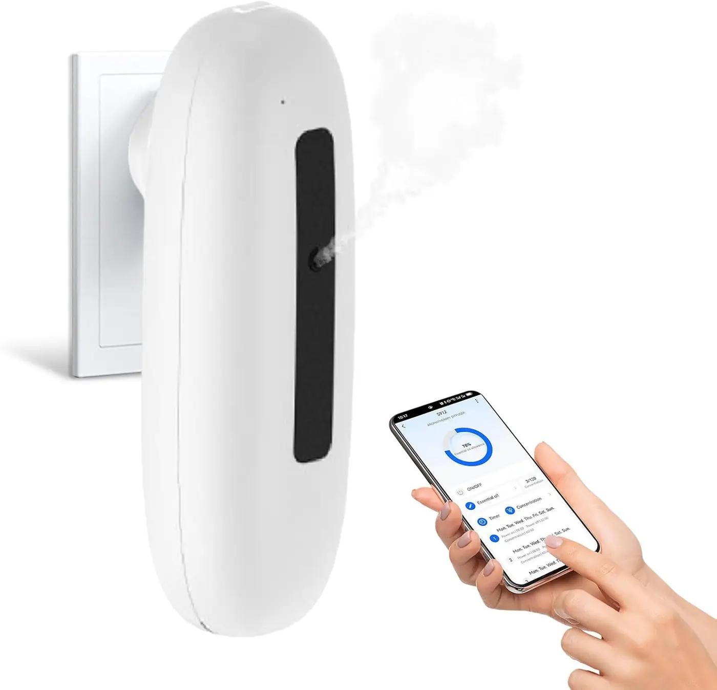 Plug in Diffuser, Bluetooth 100ml Scent Air Machine for Home, 500 Sq. Ft Aroma Essential Oil Diffuser for Small Room, Office, Spa