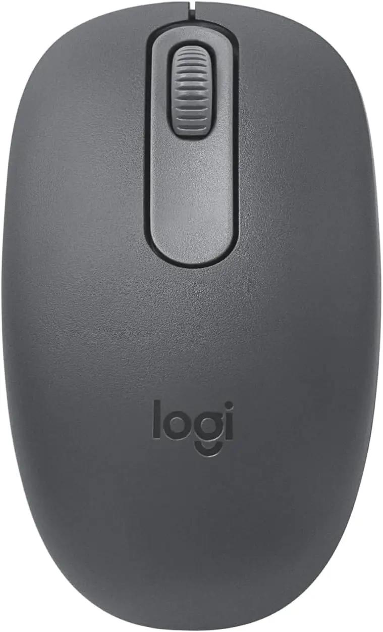 Logitech M196 Bluetooth Wireless Mouse, Compact and Portable Mouse for Laptops, Tablets and More, 12-Month Battery, Smooth Tracking, Compatible with PC and Mac, Windows and macOS - Graphite
