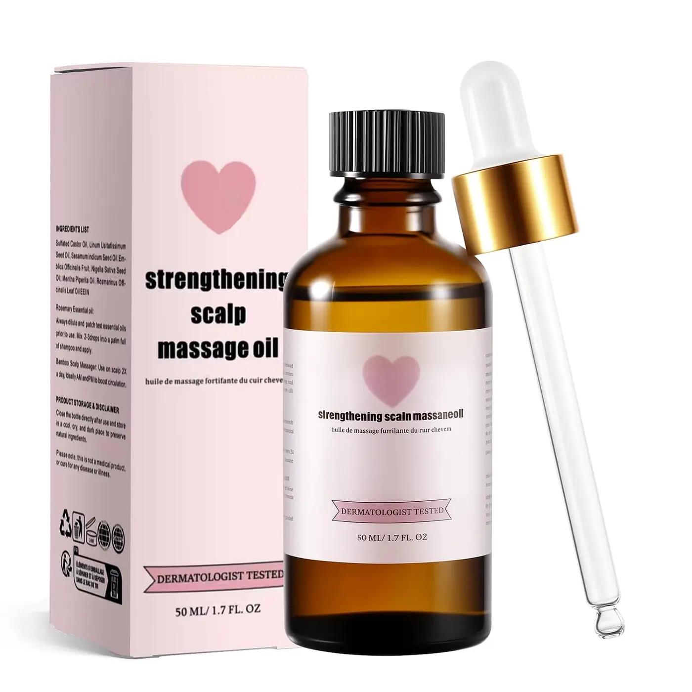 Beauty Hair Oil for Women - Natural Hair Growth Oil, Soothes Scalp &amp; Reduces Dandruff, Strengthens Thin Hair for Voluminous Shine.
