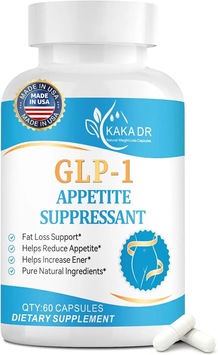 GLP-1 Supplement Appetite Suppressant Weight Loss Pills for Women, New Belly Fat Burner for Women | Metabolism Booster, Carb Blocker, Burn Fat 24/7 | 3rd Party Tested - 60 Pills