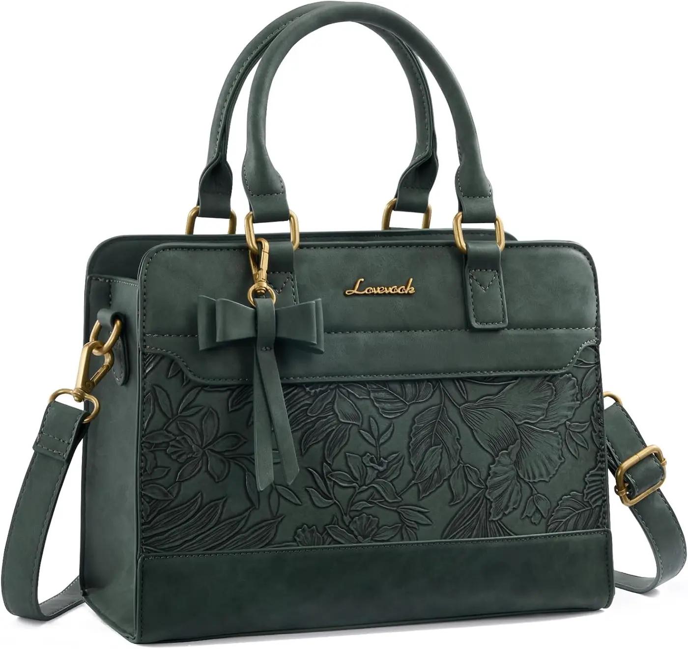 LOVEVOOK Purses for Women,Leather Tote Purse and Handbags,Satchel Shoulder Crossbody Top Handle Bags with Zipper