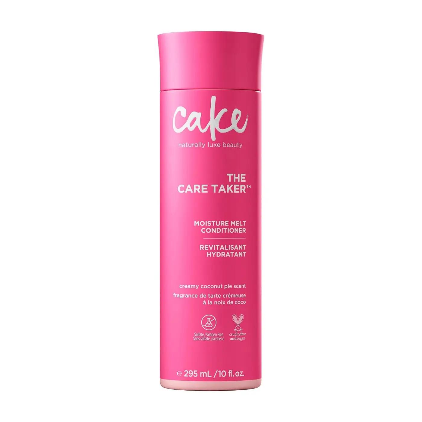 Cake Beauty Moisturizing Conditioner, The Care Taker – Hydrating Conditioner that Replenishes Dry Hair – With Coconut Water, Hyaluronic Acid &amp; Shea Butter - For All Hair Types - 296 ml