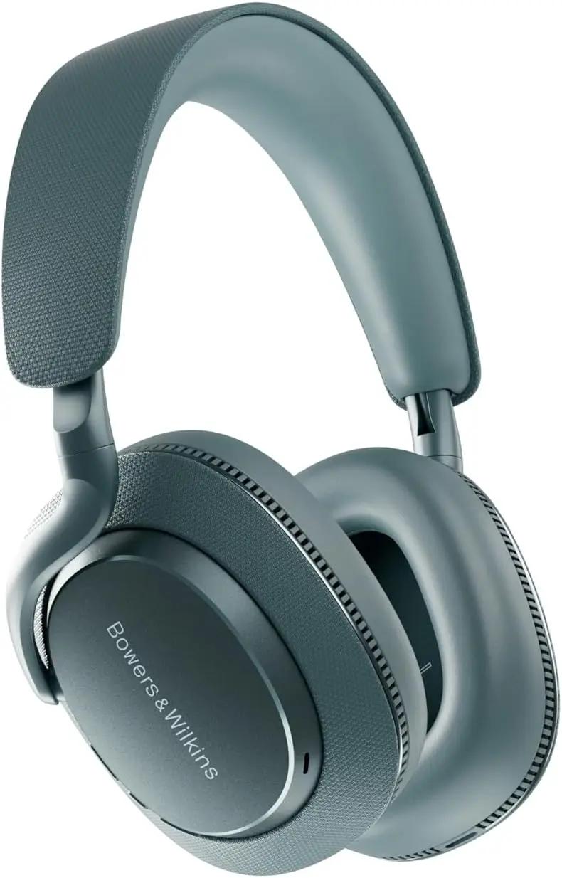 Bowers &amp; Wilkins Px7 S3 Over-Ear Headphones, High-Resolution Sound, Comfortable Fit, Bluetooth, Active Noise Cancelling &amp; Transparency Mode, 30-Hour Playtime, Quick Charge Support, Frost Blue