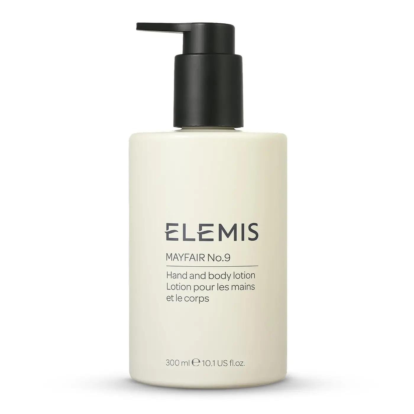 ELEMIS Mayfair No.9 Hand &amp; Body Lotion, Lightweight Formula Hydrates, Softens, and Moisturizes Skin with Sustainable Shea Butter and Borage Oil