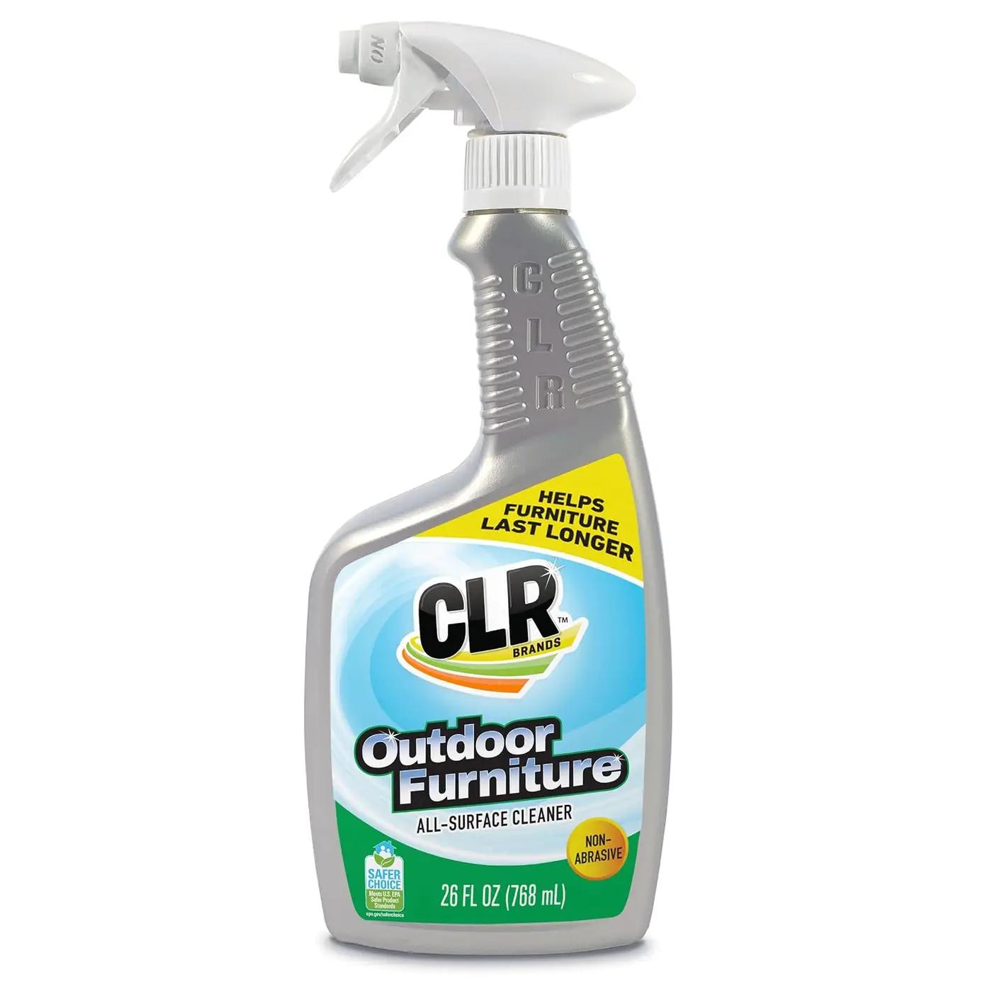 CLR Outdoor Furniture Cleaner, Multi-Surface, 26 Ounce Spray Bottle (Packaging May Vary) U.S. EPA Safer Choice