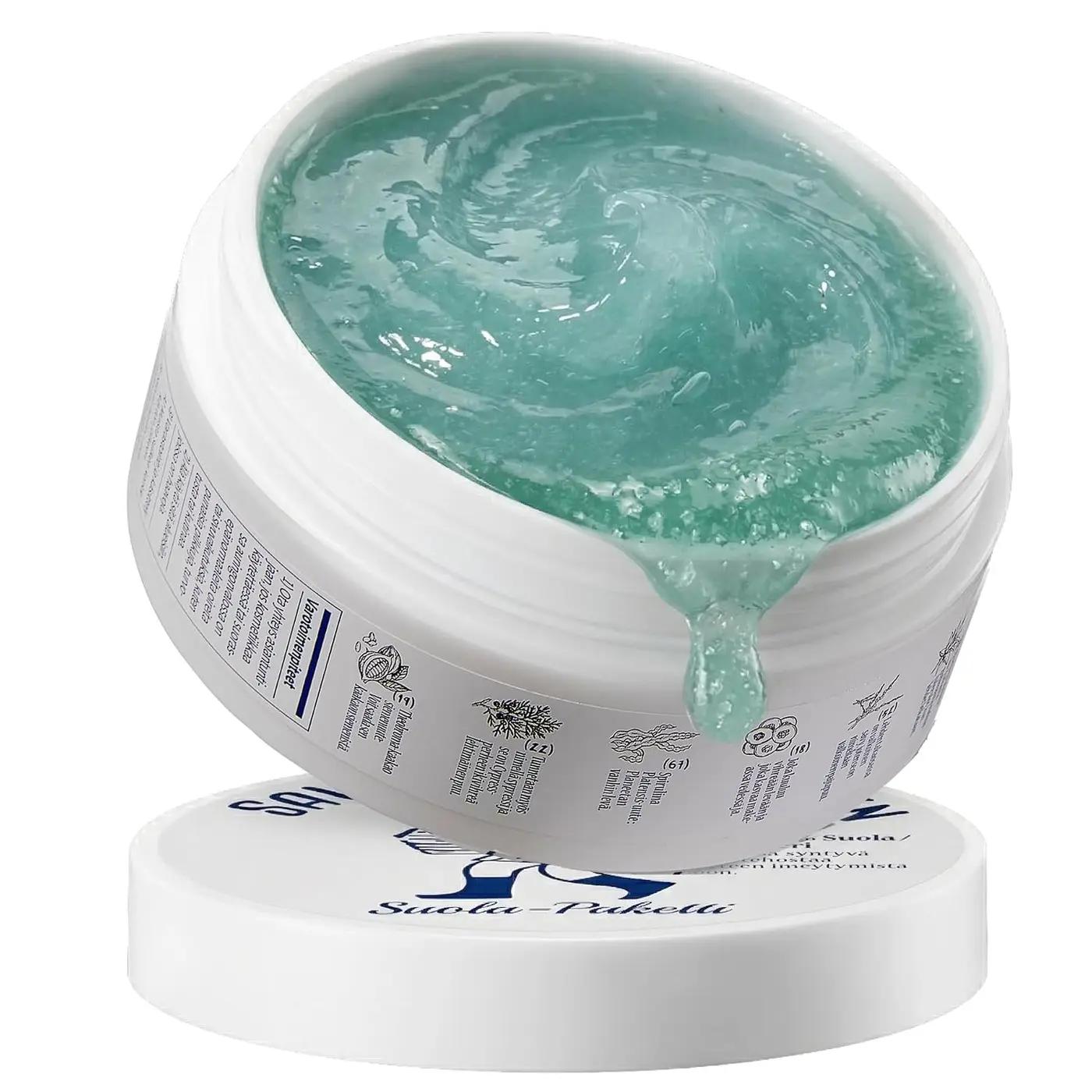 Saunan Heating Salt Mask | Self-Warming Wash Off Mask for Pore Tightening &amp; Sebum Softening | 13% Salt, Birch Sap &amp; Blueberry Extract | Gentle Exfoliation | Korean Skin Care (3.17 fl oz)