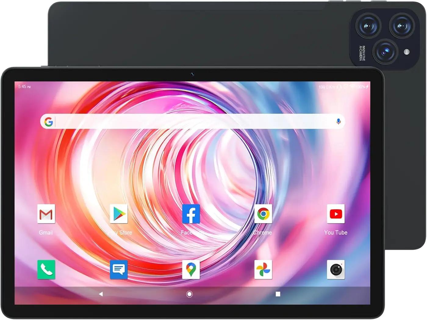 2025 Latest Android 14 Tablet, 11 inch Tablets with Dual 4G Cellular, 128GB+16(8+8 Expand)GB, Octa-Core Processor with 13MP + 8MP Dual HD Cameras, 8000mAh Battery Tablet with HD Display, Bluetooth