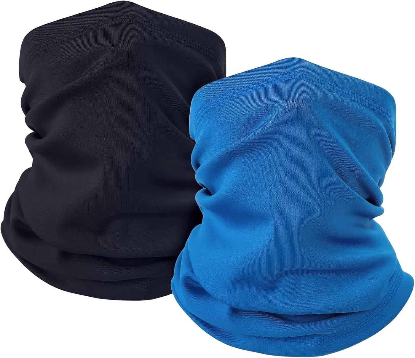 LUOLIIL VOE 2 Pack Winter Neck Gaiter Warmer for Men&amp;Women,Windproof Face Cover Fleece Face Mask Scarf for Cold Weather Sport