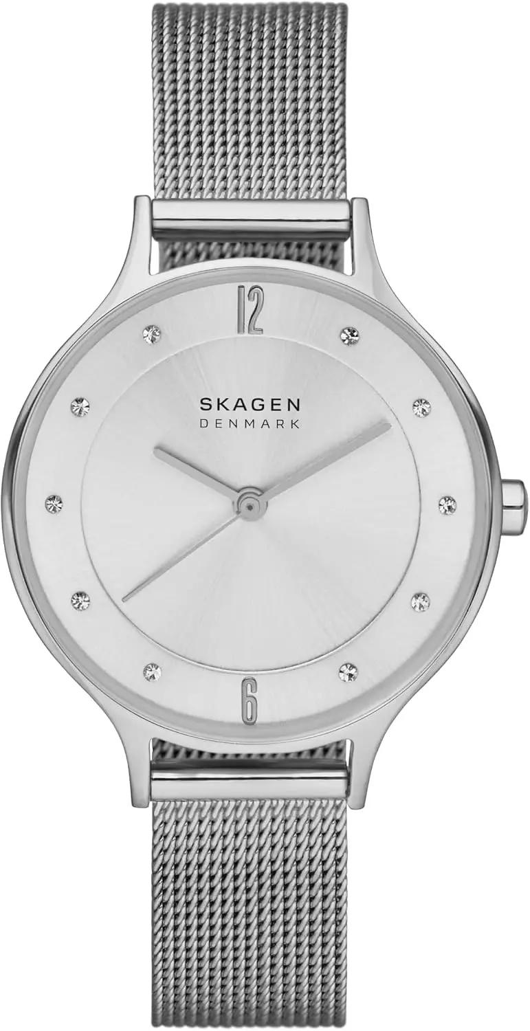 Skagen Anita Lille Minimalist Stainless Steel Watch for Women