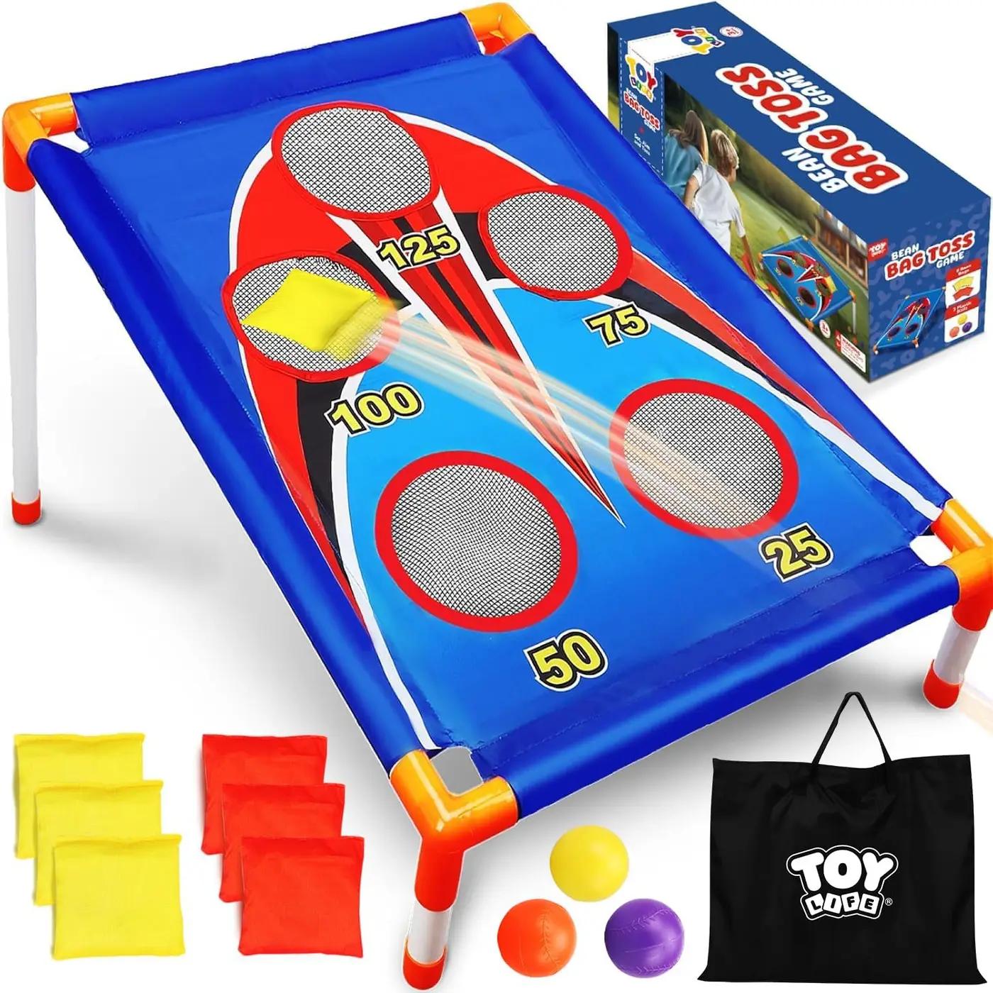 TOY Life Bean Bags Toss Carnival Games, Cornhole, Outdoor Toys for Kids Ages 4-8, Backyard Game Sports &amp; Outdoor Play, Outside Toys for Ages 5-7, Family Lawn Yard Games Birthday Party, Gift for Boys