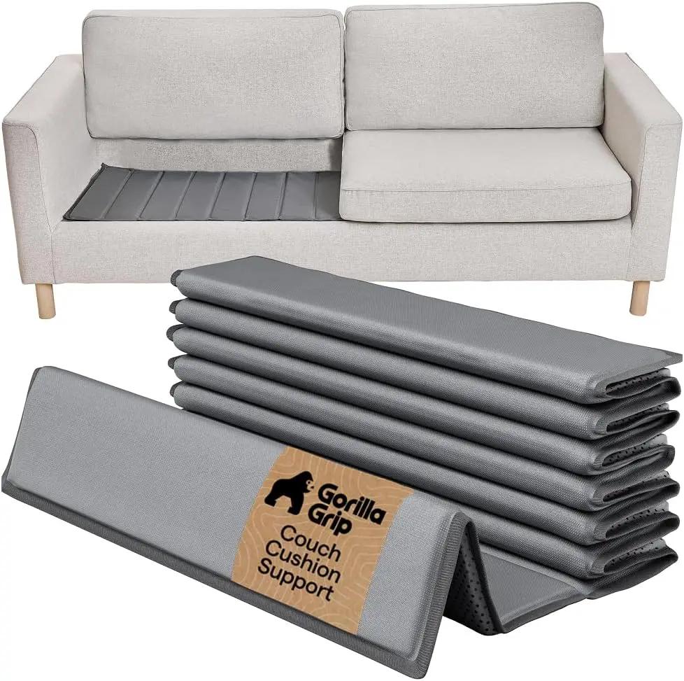 GORILLA GRIP Heavy Duty Couch Cushion Support Board to Fix Sagging Sofas, 21.5 x 78 Oversized Sofa, Thick Plywood Boards Add Strong Seat Supports, Stay in Place Replacement Stuffing Under Couches Grey