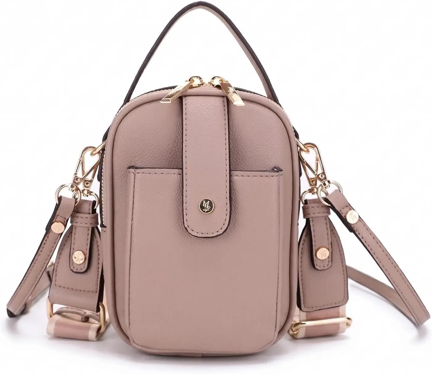 Mali+Lili Gail Vegan Leather Multi Compartment Crossbody Bag