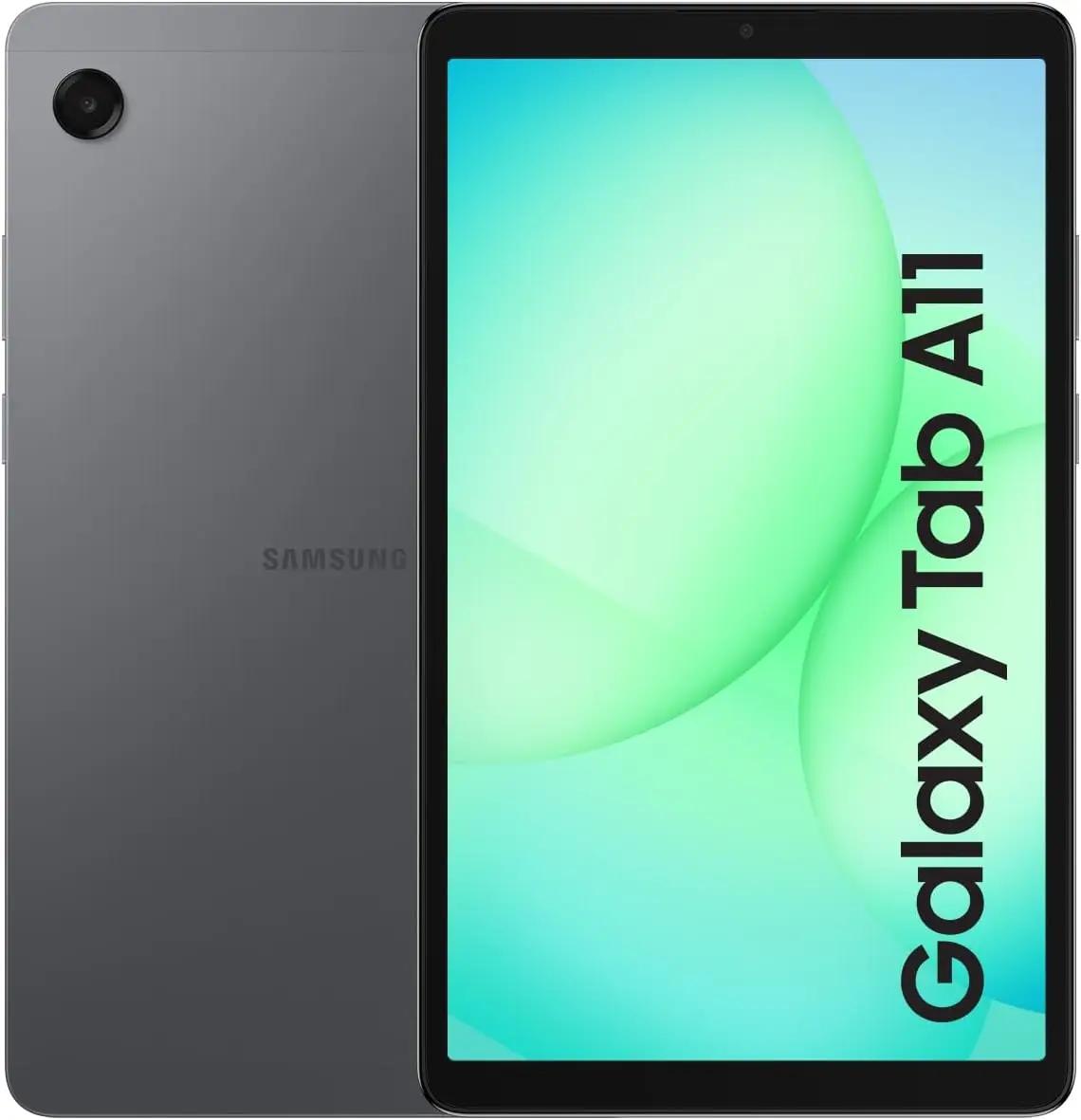 Samsung Galaxy Tab A11 2026 | 64GB, 4GB, Wi-Fi | 8.7" 90Hz Android Tablet, All Day Battery, Octa-core (6nm), Dual Speakers, with 20W Fast Charger Cube | International Latin Model SM-X133 (Gray)