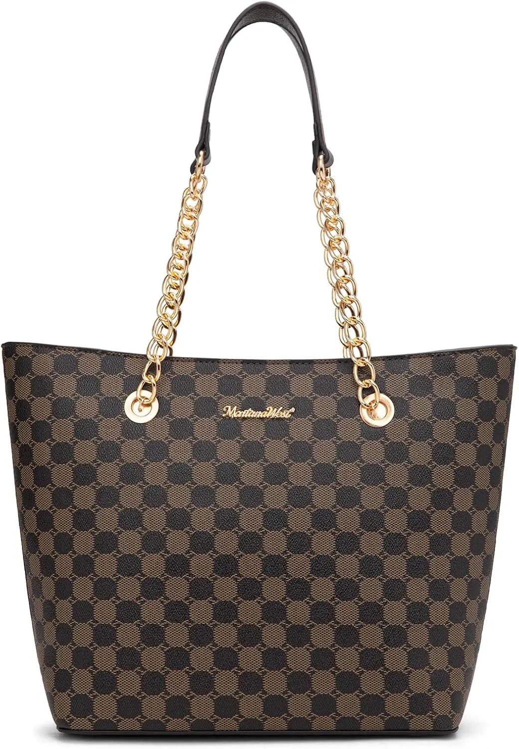 Montana West Tote Bag for Women Chain Top-handle Handbags