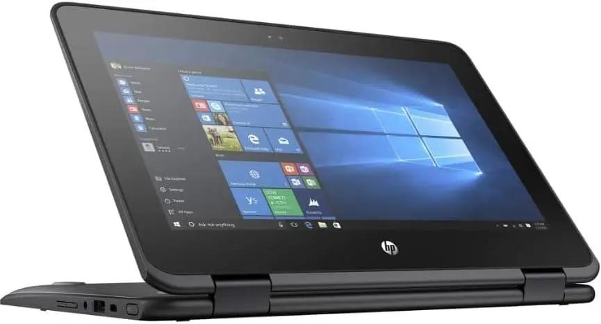 HP ProBook x360 11 G2 EE 2-in-1 Laptop, 11.6" Touchscreen Notebook, Core i5-7Y54, 8 GB RAM, 256 GB SSD, Wi-Fi, Bluetooth, CAM, Windows 11 Pro (Renewed) (7Y54)