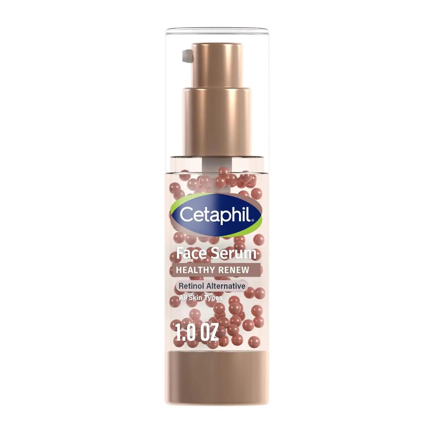 Cetaphil Healthy Renew Anti Aging Face Serum 1 Oz, Retinol Alternative Serum for Face with Niacinamide &amp; Peptides, Skincare for Sensitive Skin with Vitamin B Complex, Fragrance Free