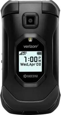Kyocera DuraXV Extreme E4810 Verizon Rugged LTE Flip Basic Cell Phone Camera GPS Black- (Renewed) | Rugged, Flip, Basic Cell Phone, Camera, GPS