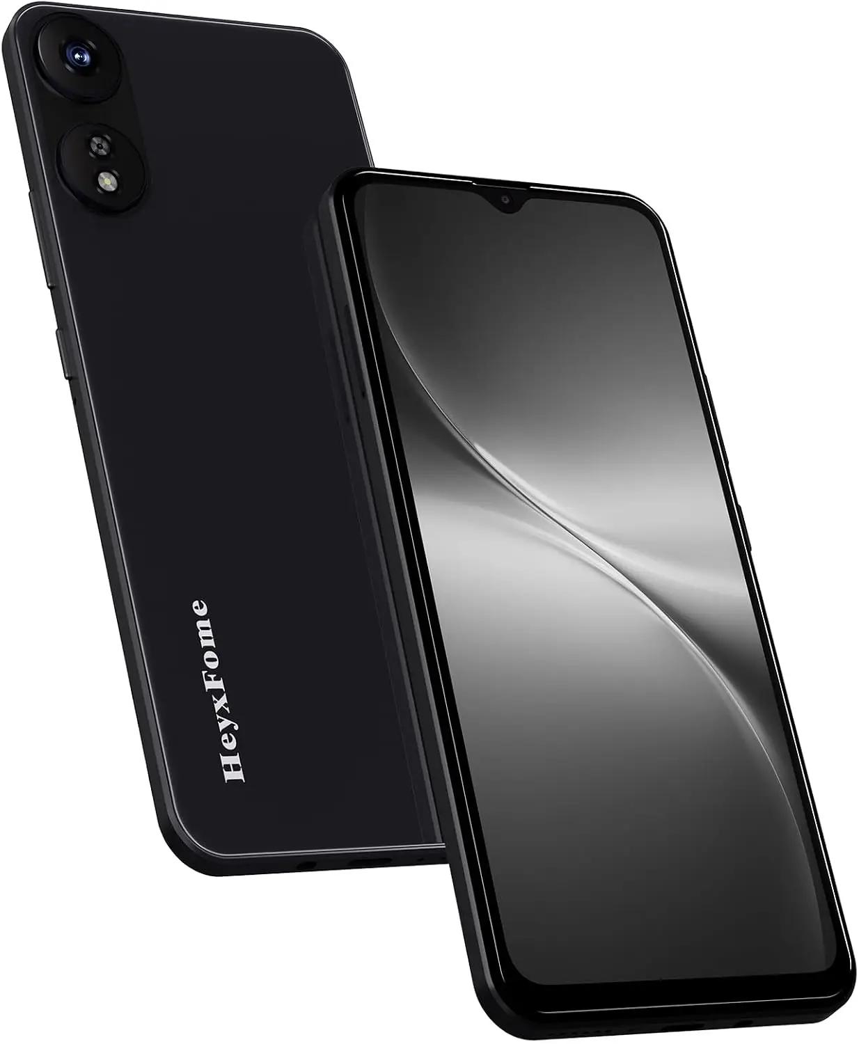 New 6.5” HD+ Screen Unlocked Android Phones 4G LTE GSM Cell Phone 2GB+16GB/SD 256GB Android 10 Smartphone 16MP Smart Phone Dual SIM for T-Mobile Only GPS Face Unlock (Deep Black)