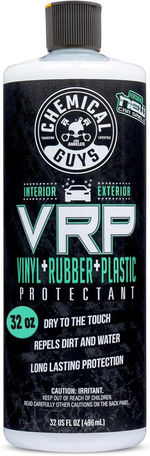 Chemical Guys VRP, New Car Scent - Vinyl, Rubber and Plastic Protectant, Super Shine Dressing for Tires, Trim and More, Safe for Cars, Trucks, SUVs, &amp; More (32 Fl oz) - TVD12132