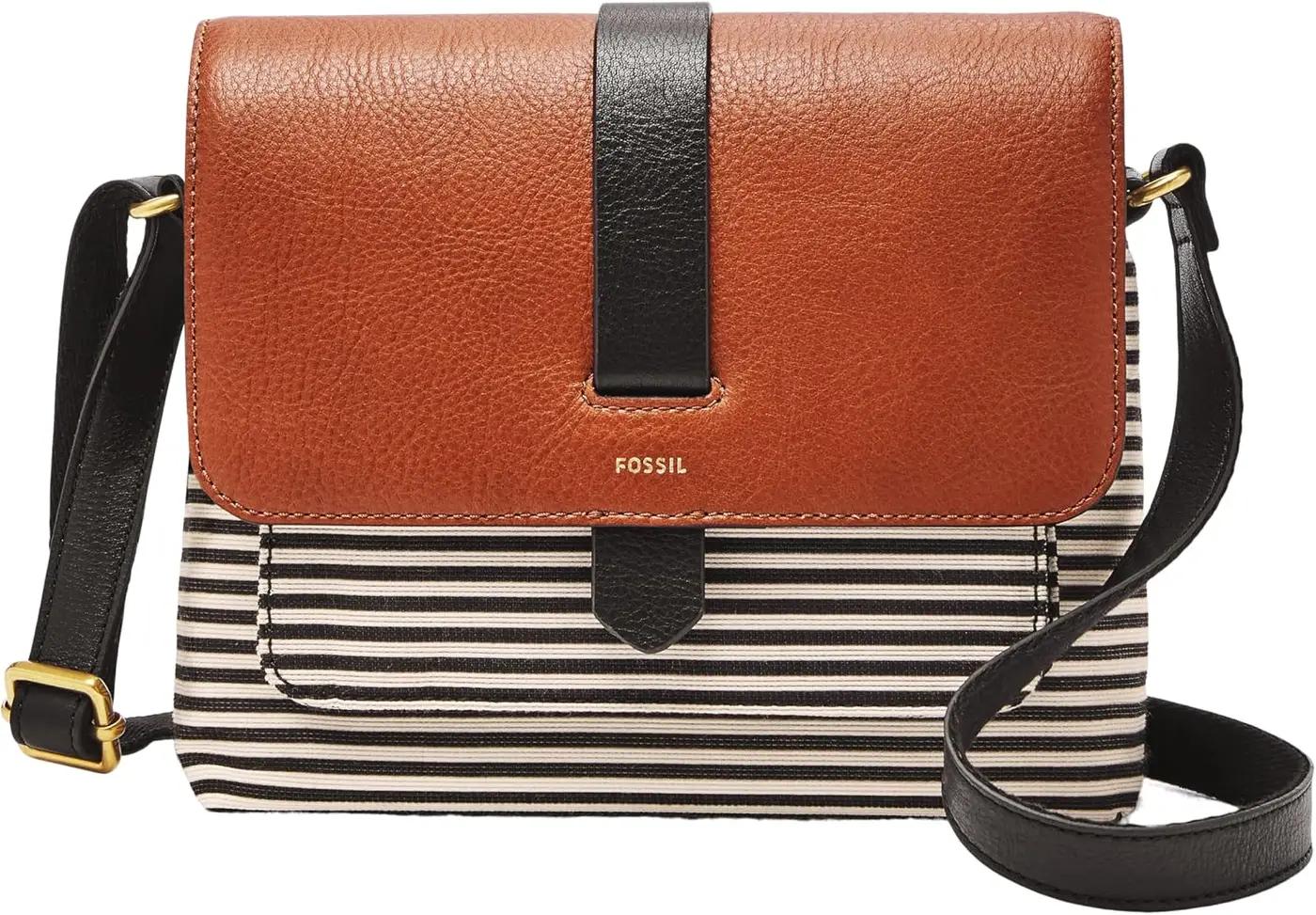 Fossil Women's Kinley Large or Small Crossbody Purse Handbag for Women Leather Working Group