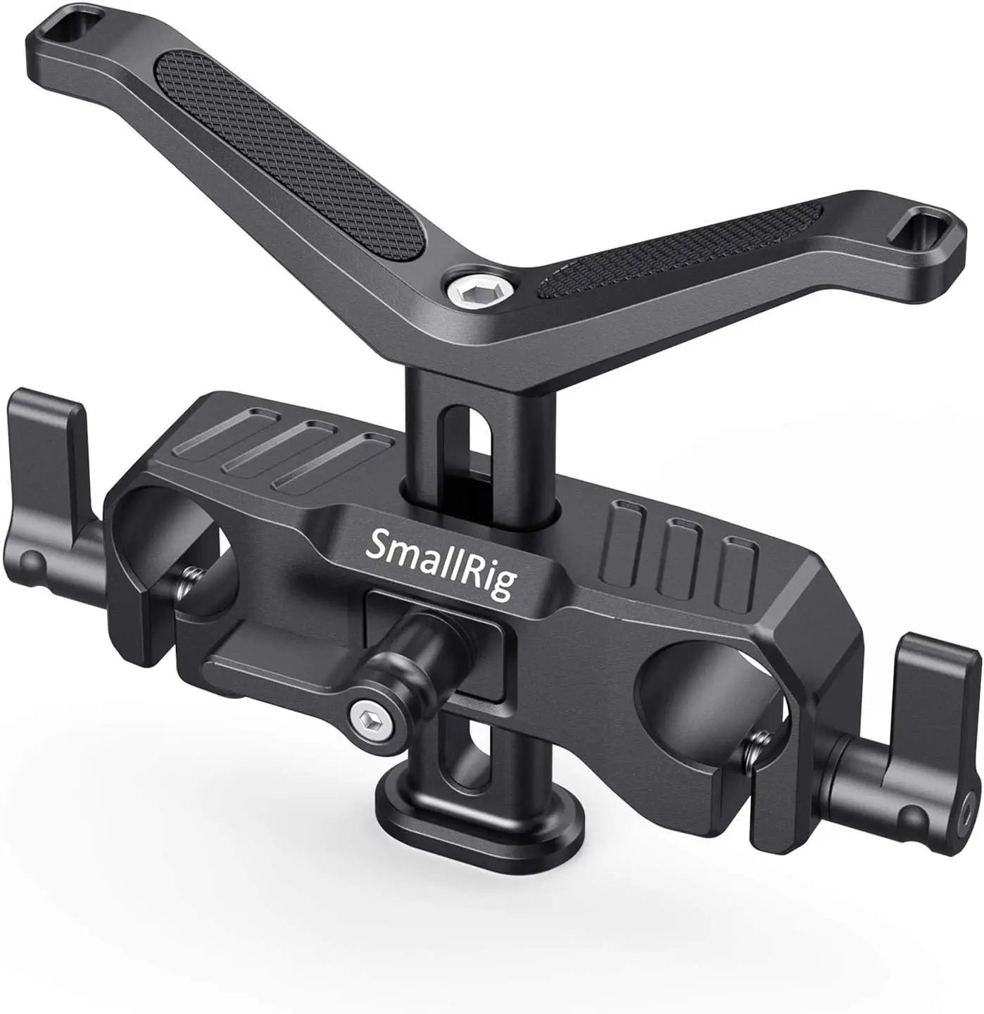SMALLRIG 15mm Long Lens Support Bracket Height Adjustable for DSLR Camera Shoulder Rig (New) - 1087 ClimatePartner certified