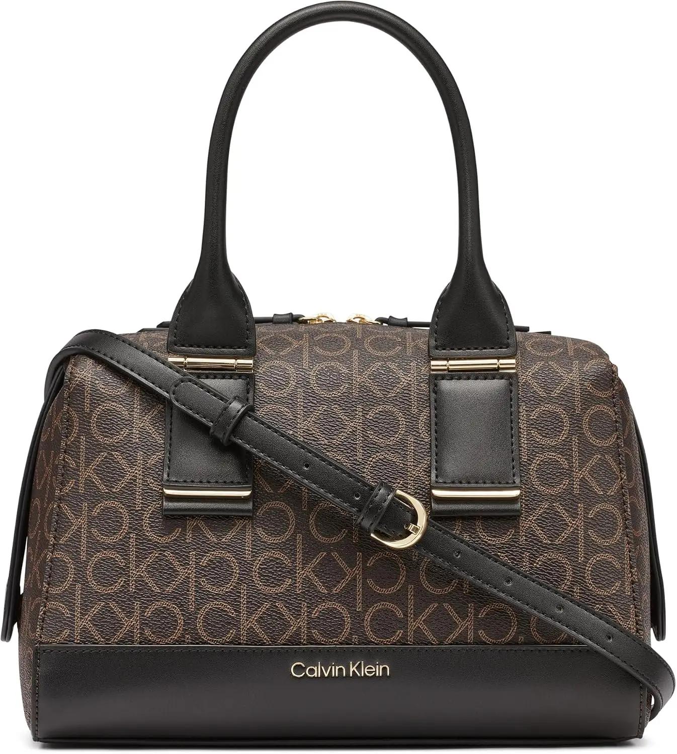 Calvin Klein Women's Jett Top Zip Satchel