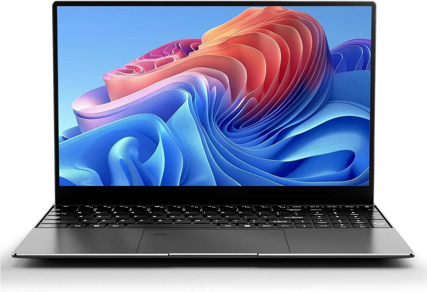 2026 Latest 15.6'' Laptop Compatible with Windows 11, 8GB RAM 256GB SSD, Quad-Core Processor(2.9GHz), 1080p FHD Display, Backlit Keyboard, USB3.2Gen1, Mini HDMI, WiFi5, Bluetooth5, TF Card Slot, Black