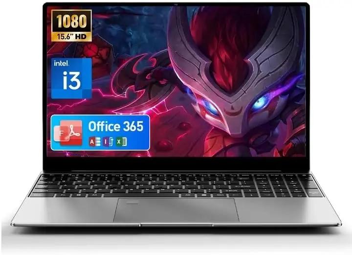 2026 Latest 15.6'' for Windows 11 Laptop Computer, Core i3-7020U Laptop 8GB RAM 256GB SSD, 32GB+2TB Expandable, FHD IPS Display &amp; Backlit Keyboard, Fingerprint Unlock, 6G Wi-Fi, BT5.2, HDMI, USB3.0