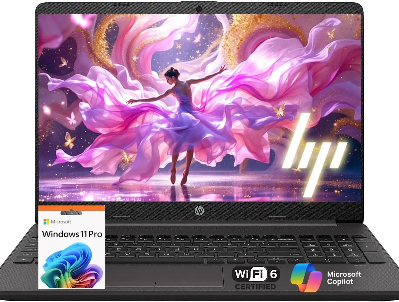 HP 15.6" FHD Business Laptop, Latest 13th Gen Intel Core i3 (Beat i7-1165G7,Up to 4.5 GHz), 16GB RAM, 256GB SSD, Windows 11 Pro, Wi-Fi 6, RJ-45 Ethernet Port, Long Battery Life, WOWPC Recovery USB