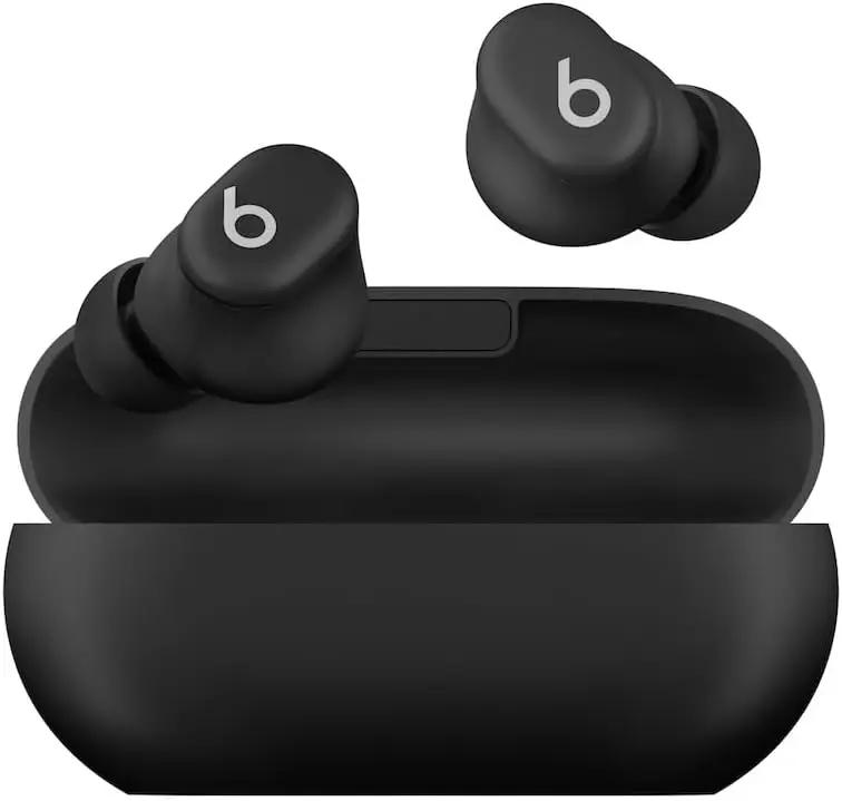 Beats Solo Buds - Wireless Bluetooth Earbuds | 18 Hours of Battery Life | Apple &amp; Android Compatibility | Built-in Microphone - Matte Black