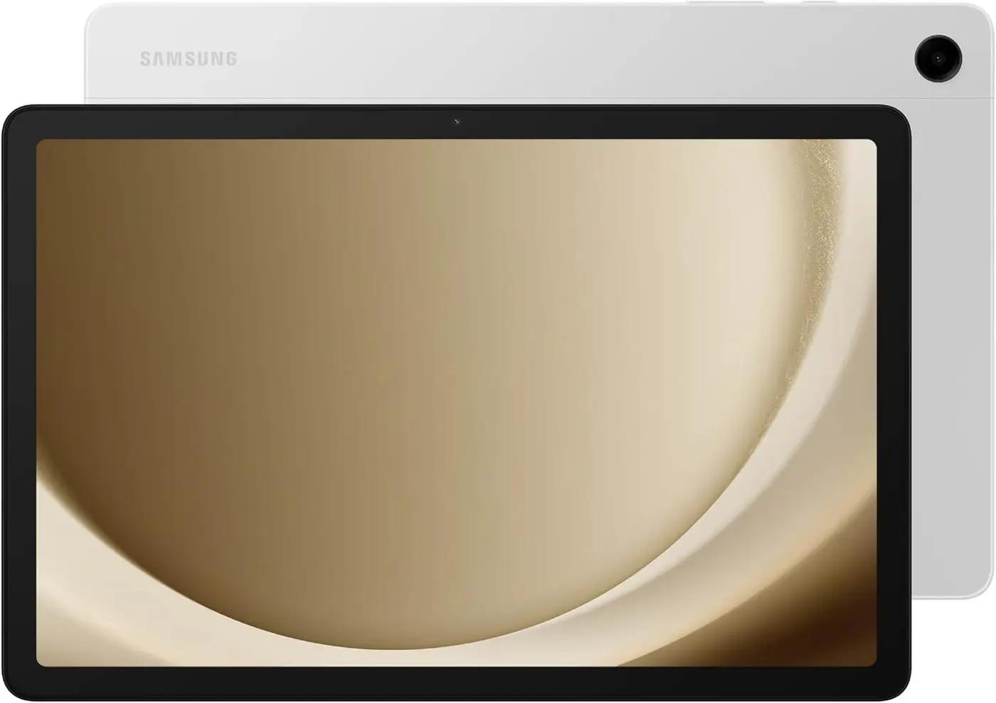 Samsung Galaxy Tab A9+ Plus 11” 64GB Android Tablet, Big Screen, Quad Speakers, Upgraded Chipset, Multi Window Display, Slim, Light, Durable, Kids Friendly Design, US Version, 2024, Silver ENERGY STAR