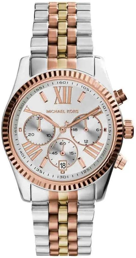Michael Kors Lexington Women's Watch, Stainless Steel Bracelet or Leather Watch for Women