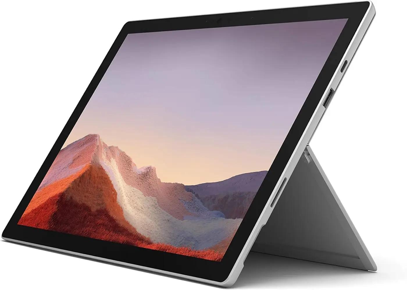 Microsoft Surface Pro 7+ Tablet 2-in-1 LTE Advanced Unlocked Intel Core i5 16GB RAM 256GB SSD 12.3" Touchscreen Windows 11 PRO (Renewed)