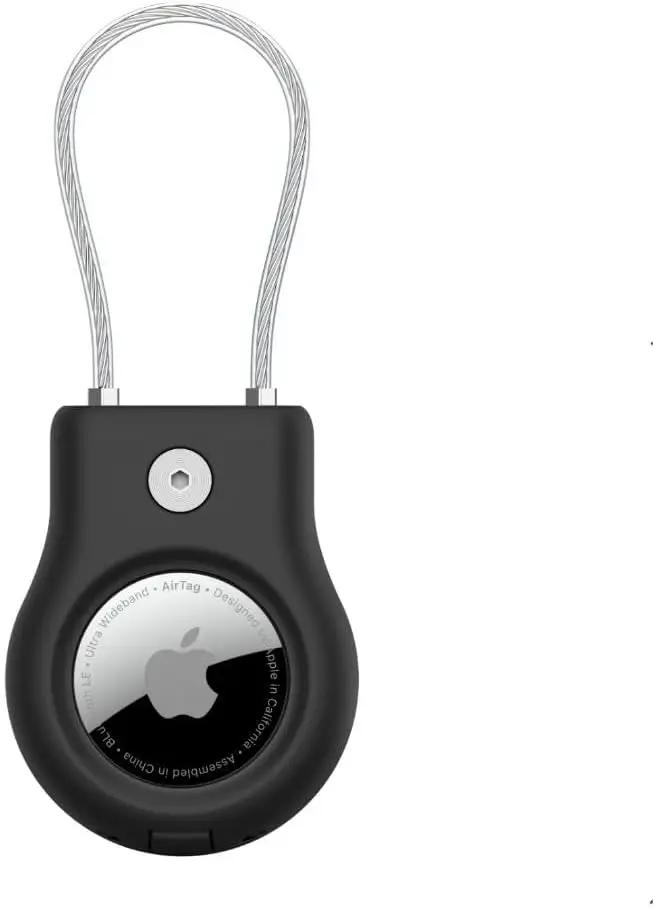 Belkin Secure Holder with Wire Cable for Apple AirTag, Black