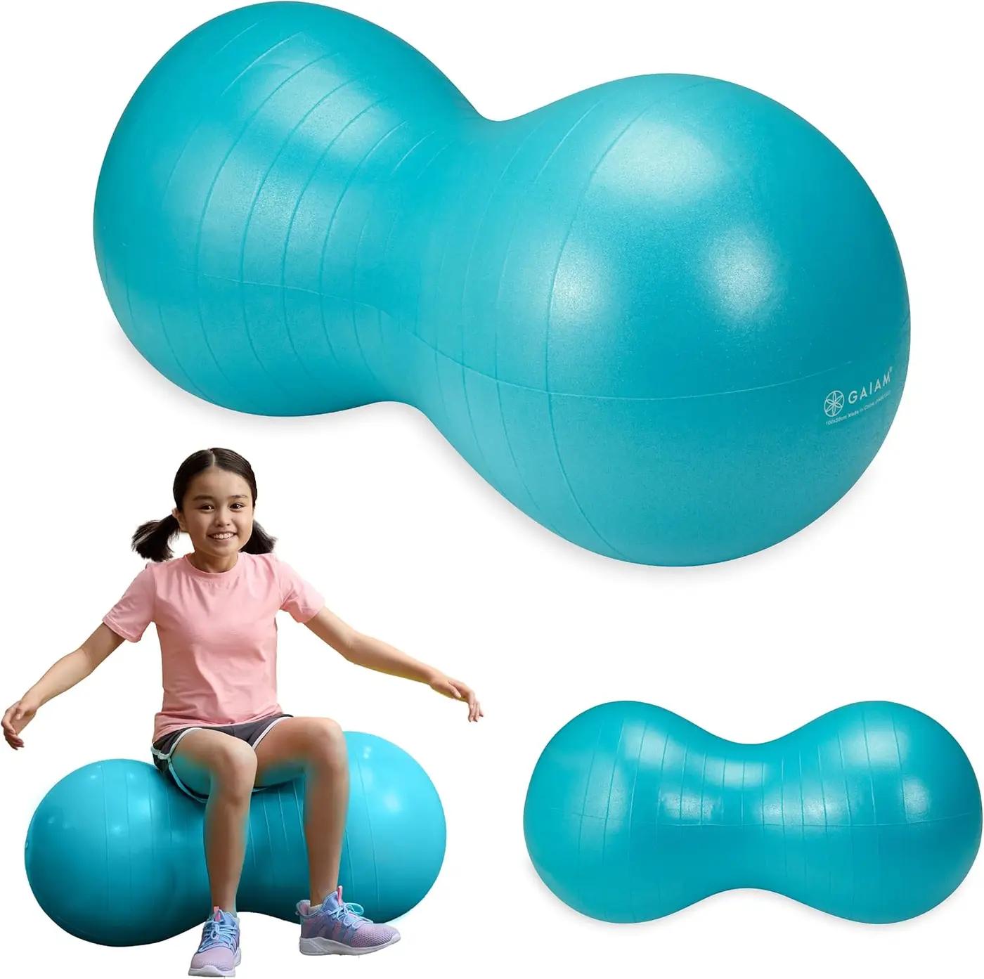 Active Seat Peanut Shaped Bounce Desk Chair, Exercise Yoga Balance Sitting Ball, Flexible Seating, Wiggle Seat for Boys and Girls