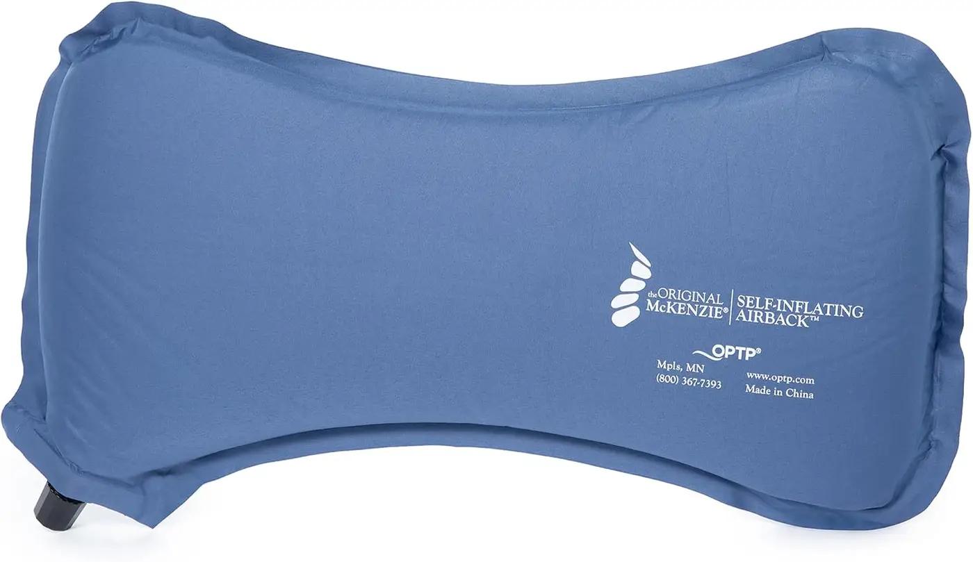OPTP The Original McKenzie Self-Inflating AirBack Travel Lumbar Support Pillow