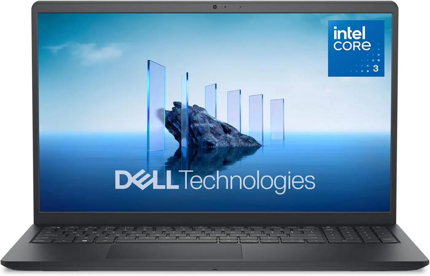 Dell 15 Laptop DC15250-15.6-inch FHD 120Hz Display, Intel Core 3 Processor 100U, 8GB DDR4 RAM, 512GB SSD, Intel UHD Graphics, Windows 11 Home, Onsite Service - Carbon Black ENERGY STAR