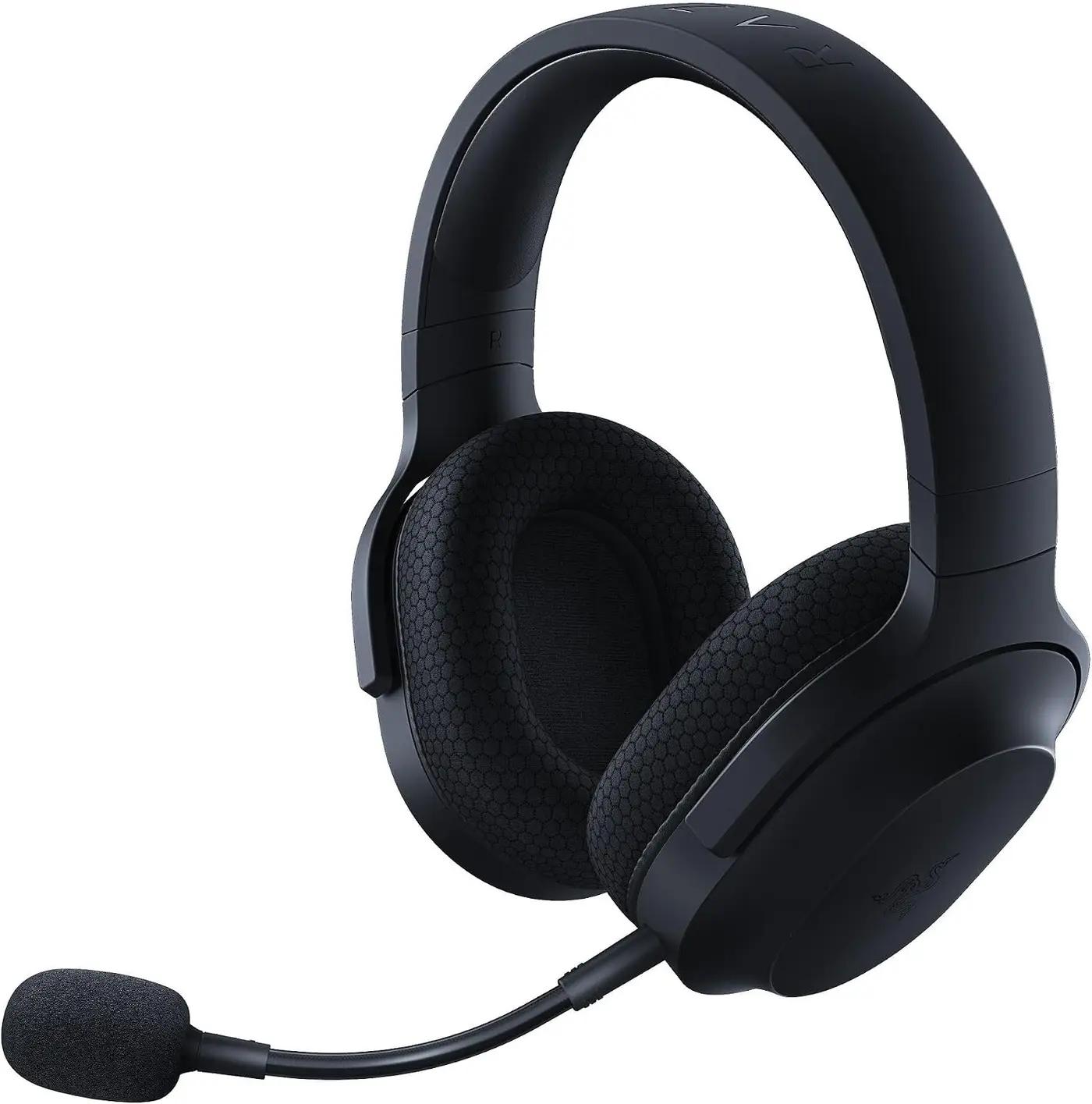 Razer Barracuda X Wireless Gaming &amp; Mobile Headset (PC, PlayStation, Switch 2, Android, iOS): 2.4GHz Wireless + Bluetooth - Lightweight - 40mm Drivers - Detachable Mic - 50 Hr Battery - Black ECOLOGO