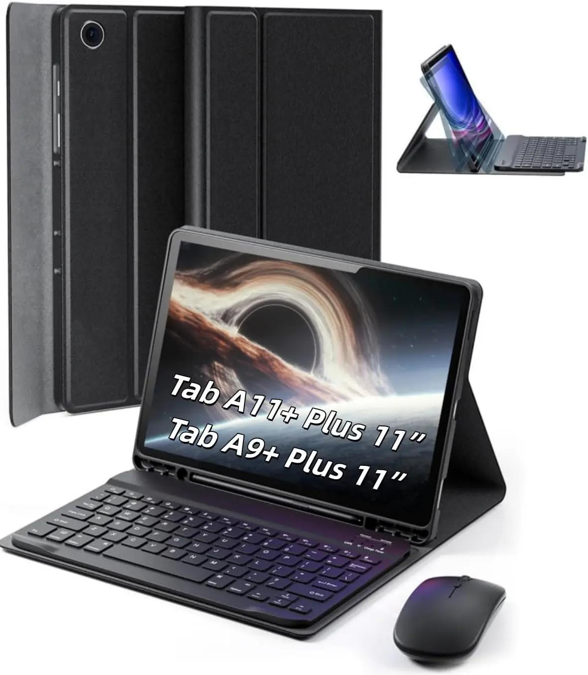 TUNKARMOR Case Keyboard for Samsung Galaxy Tab A9+ / A11+ Plus 2023/2025…